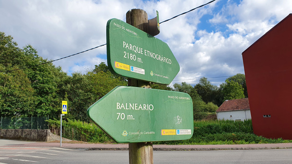 direcciones para llegar al museo parque etnográfico del arenteiro en carballiño, en la comarca del Ribeiro